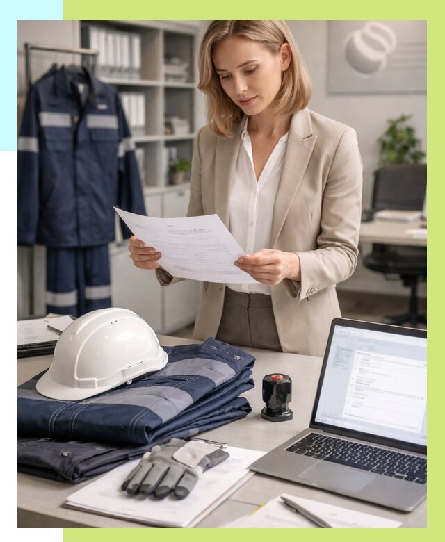 Сертификация спецодежды в Ахтубинске от 7249 р. | Алешин-Хтб