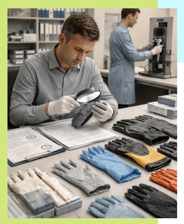 Сертификация перчаток и средств защиты продукции в Ахтубинске