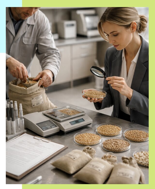 Сертификация зерна в Ахтубинске по цене от 15533 р. | Алешин-Хтб