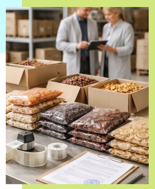 Сертификация сухофруктов в Ахтубинске от 12426 р. | Алешин-Хтб под ключ