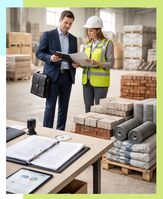 Сертификация строительных материалов в Ахтубинске от 20710 р. Алешин-Хтб