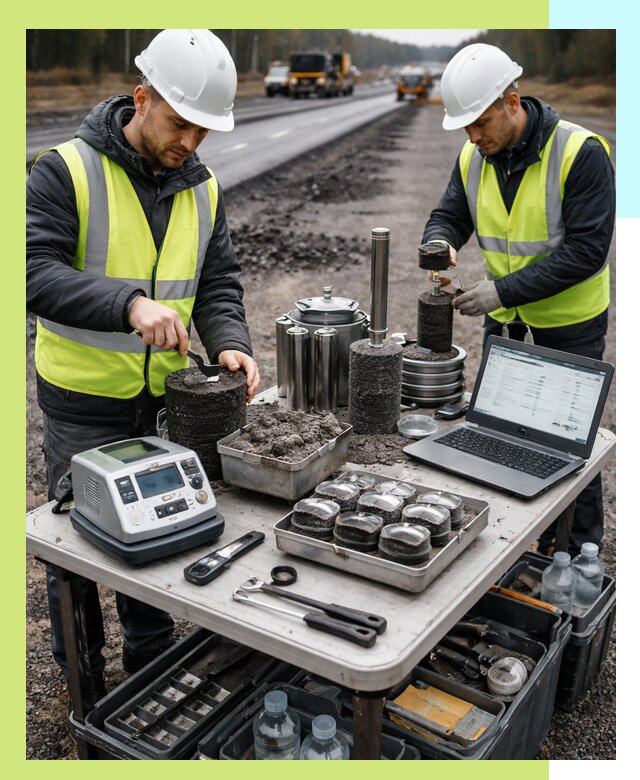 Сертификация асфальта: испытания и подтверждение в Ахтубинске