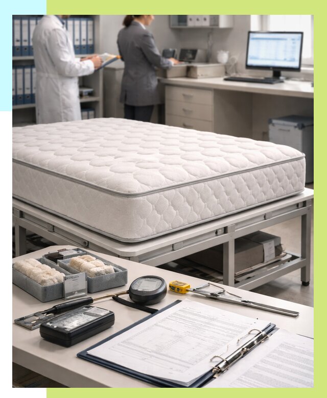 Сертификация матрасов в Ахтубинске от 8802 р. | Алешин-Хтб