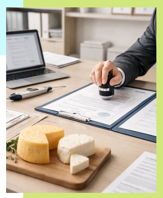 Сертификация сыров в Ахтубинске от 15533 р | Сертификат на сыр Алешин-Хтб