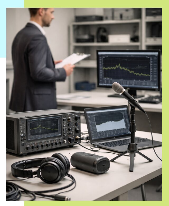 Сертификация аудиотехники в Ахтубинске от 15533 р., Алешин-Хтб