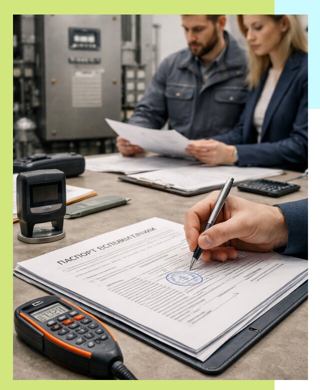 Оформление паспорта эксплуатации оборудования в Ахтубинске