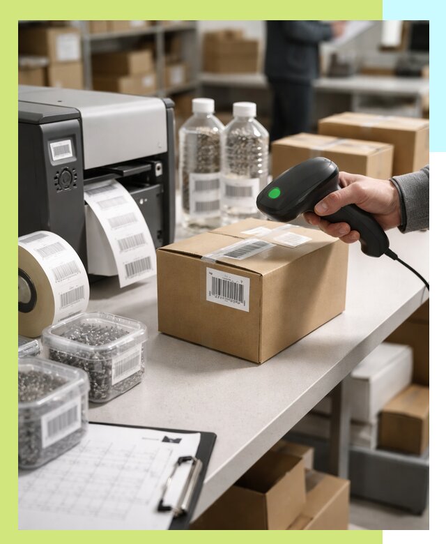 Штрихкодирование продукции и маркировка для продажи в Ахтубинске