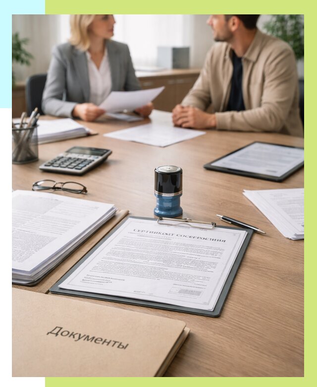 Сертификат соответствия на продукцию в Ахтубинске от 15533 р.|Алешин-Хтб