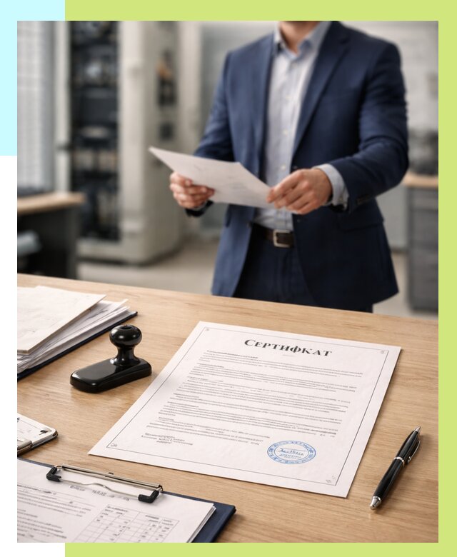 Сертификат на оборудование в Ахтубинске от 15533 р. | Алешин-Хтб