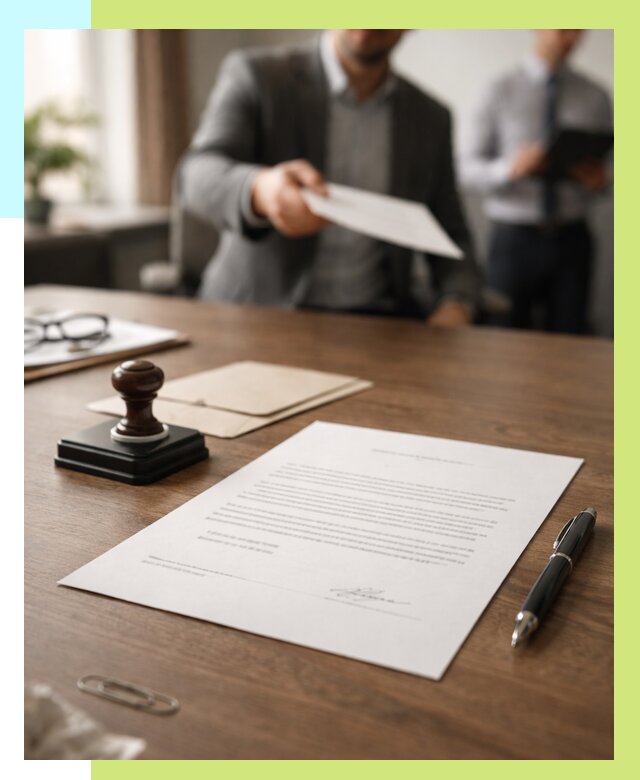 Отказное письмо по сертификации в Ахтубинске от 3624 р. | Алешин-Хтб