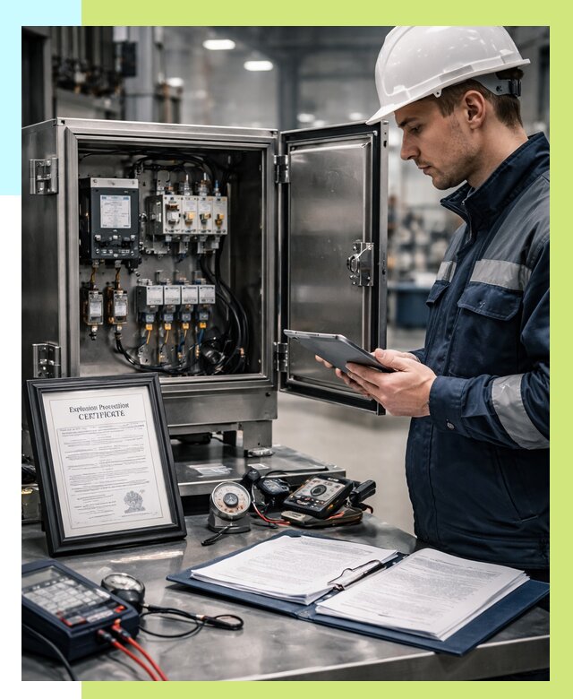 Сертификат взрывозащиты в Ахтубинске от 46598 р. | Алешин-Хтб