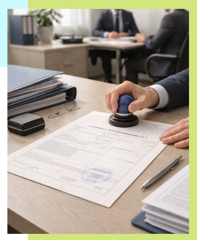 Сертификат происхождения СТ 1 в Ахтубинске от 4660 р. | Алешин-Хтб