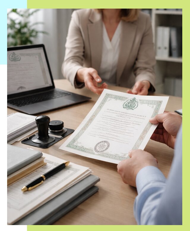 Халяль сертификат в Ахтубинске, получить от 15533 р. | Алешин-Хтб