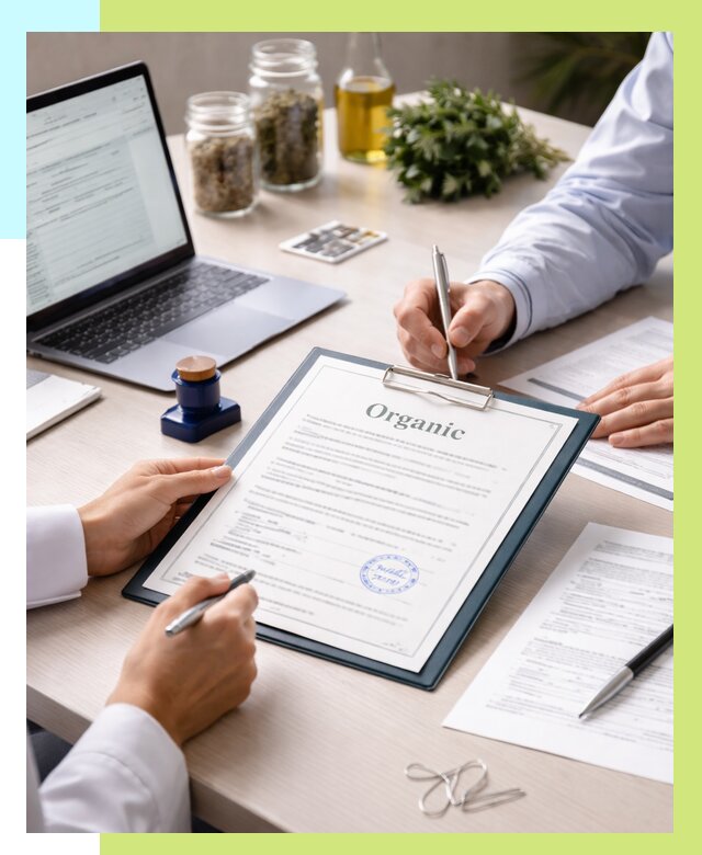 Оформление сертификат органик в Ахтубинске от 31065 р. | Алешин-Хтб