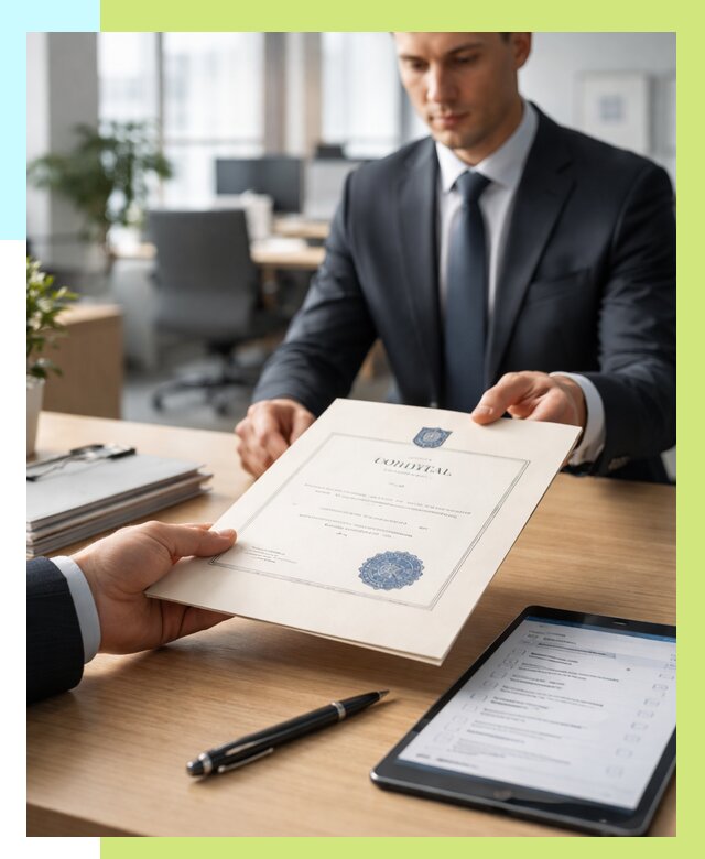 Сертификат ISO 30301 в Ахтубинске от 36243 р. | Алешин-Хтб - под ключ