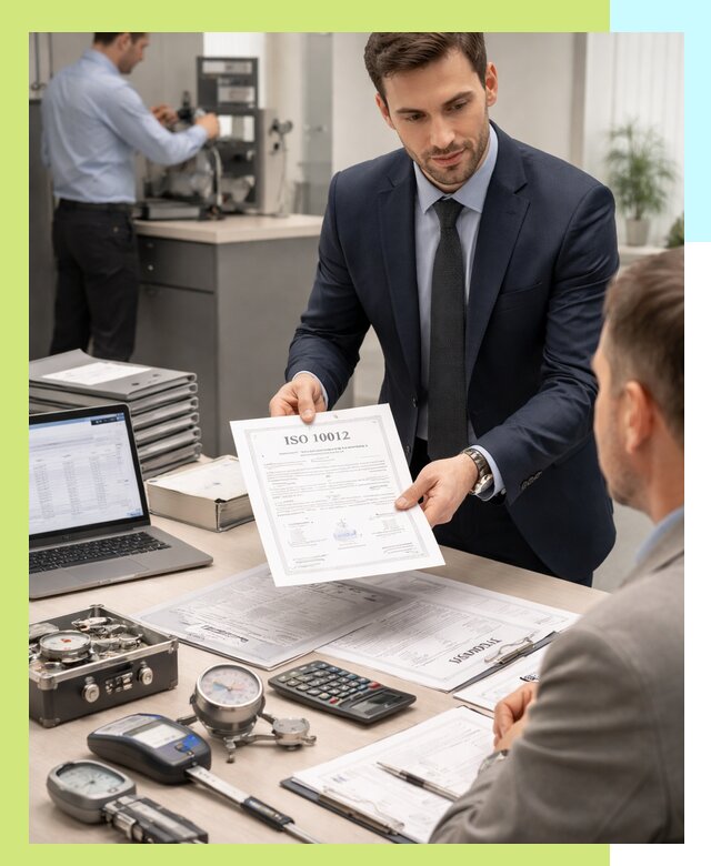 Выдача сертификата ISO 10012 по требованиям метрологии в Ахтубинске