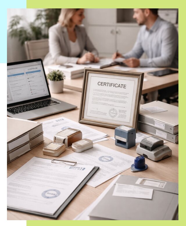 Сертификация компании в Ахтубинске от 46598 р. | Алешин-Хтб — заказ